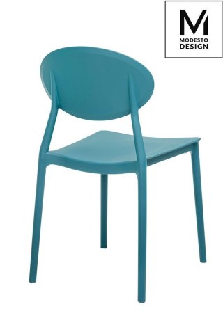 Modesto Design MODESTO krzesło FLEX morskie - polipropylen