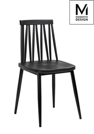 Modesto Design MODESTO krzesło TRAK czarne - polipropylen, metal