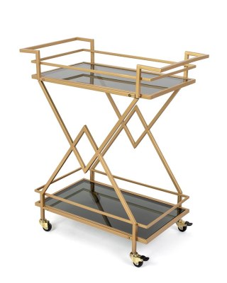 Kare Design KARE barek PYRAMIDS złoty