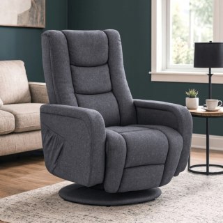 Fotel Masujący Obrotowy SPIKE 2 Ciemnoszary