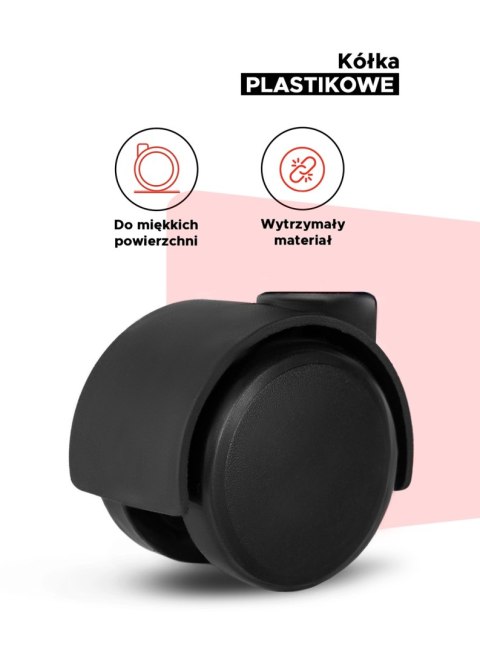 Fotel Biurowy Gabinetowy Obrotowy LONDON Beżowy Welurowy do Biurka