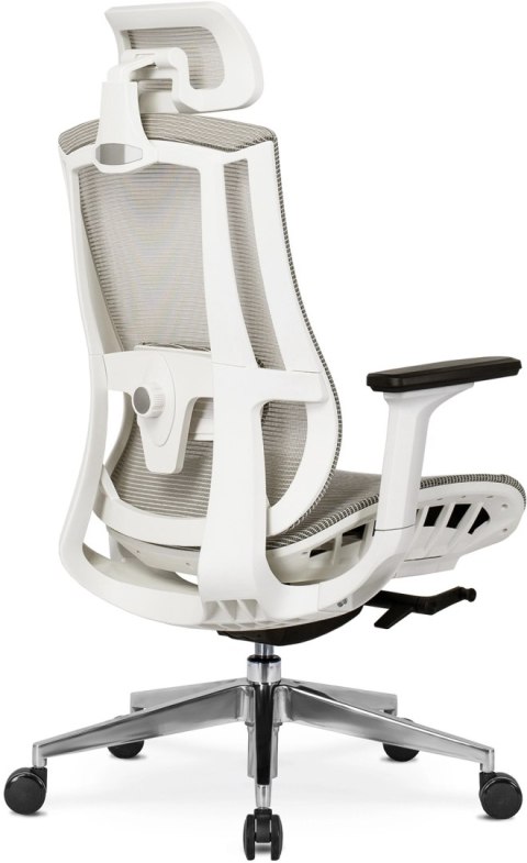 Fotel Biurowy Ergonomiczny Obrotowy SKY Beżowy Nowoczesny