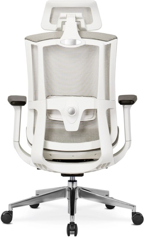 Fotel Biurowy Ergonomiczny Obrotowy SKY Beżowy Nowoczesny