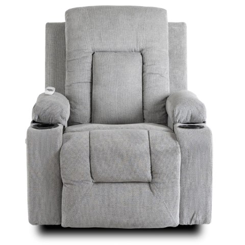 Fotel Rozkładany Masujący BOX 2 Szary