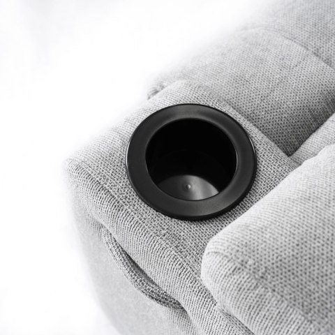 Fotel Rozkładany Masujący BOX 2 Szary