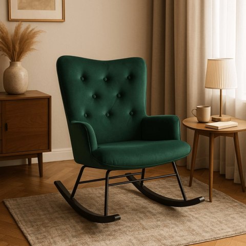 Fotel Bujany ELIS Zielony