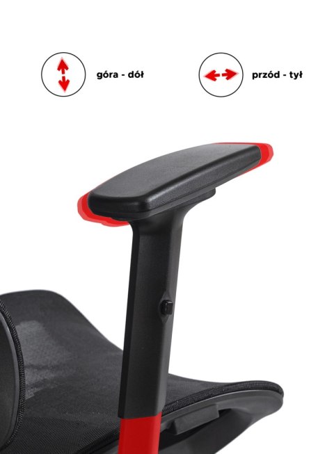 Fotel Obrotowy ROYAL Ergonomiczny Czarny