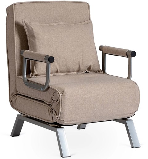 Fotel Rozkładany BART Beżowy