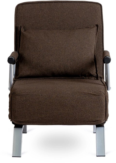 Fotel Rozkładany BART Brązowy