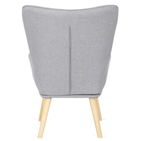 Fotel Wypoczynkowy LOZANO 2 z Podnóżkiem Szary