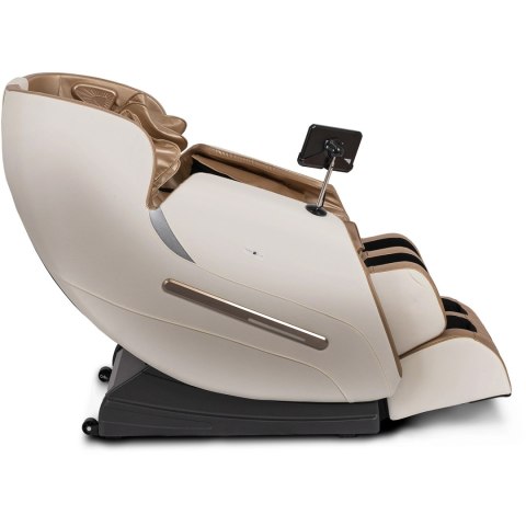 Fotel Masujący VX MAX Beżowy Ekoskóra