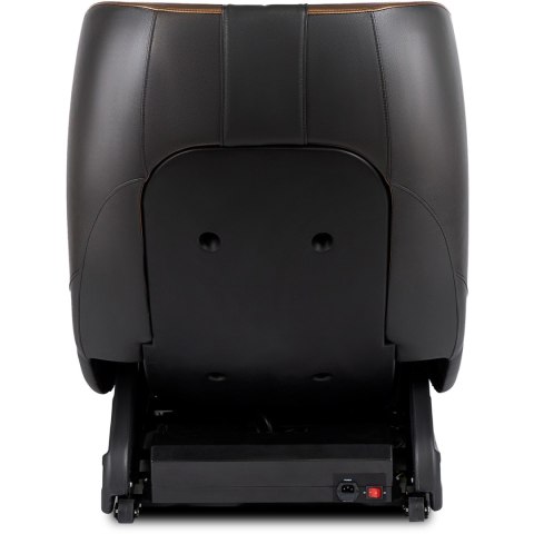 Fotel Masujący VX MAX Wypoczynkowy Relaksacyjny Brązowy Ekoskóra Nowoczesny