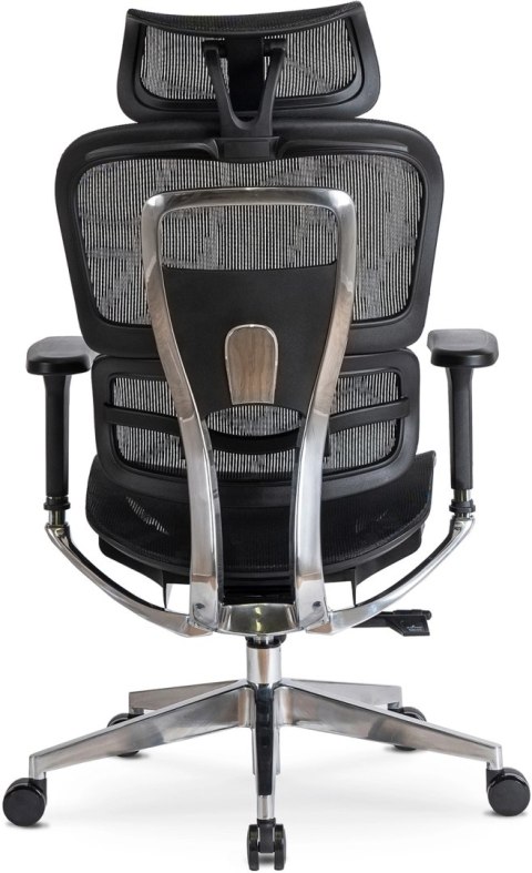 Fotel Biurowy Ergonomiczny Obrotowy NINO Czarny Nowoczesny