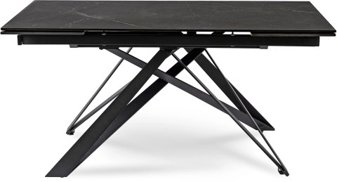 Stół MAXIME Ceramiczny Rozkładany 160-240 cm Czarny Marmur