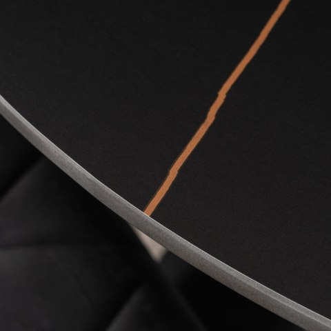 Stół SANDER Ceramiczny 89 cm Czarny