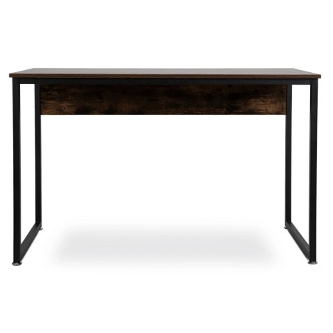 Biurko Loft do Gabinetu ROSS 120x60 cm Dąb Rustykalny/Czarny Nowoczesne Loft