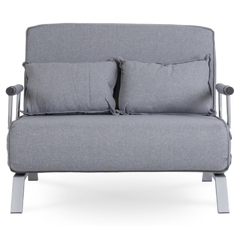 Fotel Rozkładany Dwuosobowy BART 2 Szary