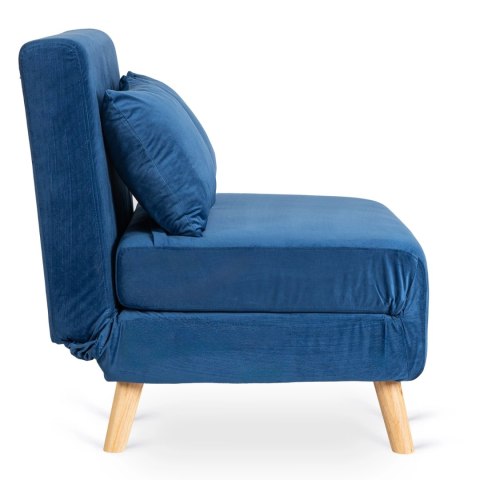 Fotel Rozkładany Dwuosobowy MARRY 2 Granatowy