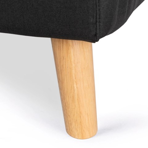 Fotel Rozkładany MARRY Czarny