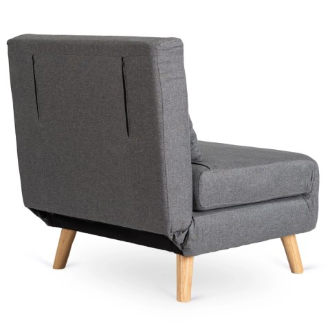 Fotel Rozkładany MARRY Szary