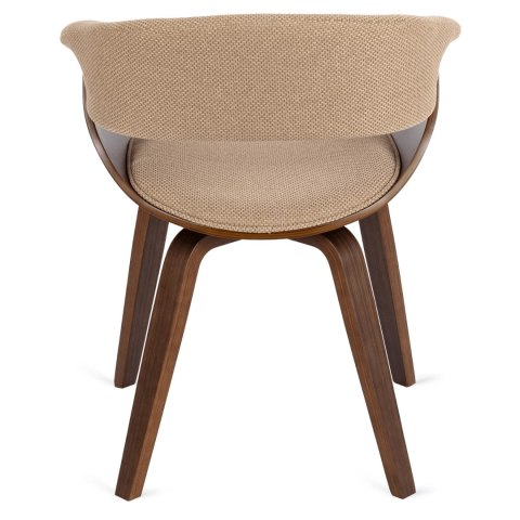 Krzesło GARY 2 Beżowe/Orzech