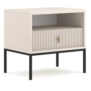 Szafka Nocna MARCOS Ryflowana Kaszmir