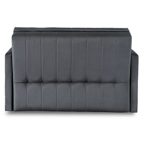 Fotel do Spania VERO 2 Rozkładany Dwuosobowy Amerykanka Szary Nowoczesny