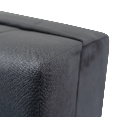 Fotel do Spania VERO Rozkładany Jednoosobowy Amerykanka Szary Nowoczesny