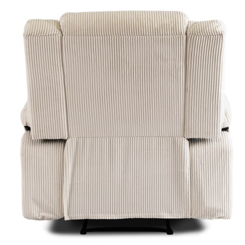 Fotel Rozkładany ARTURO Beżowy Sztruksowy