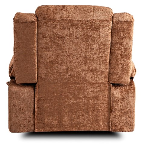 Fotel Rozkładany ARTURO Rudy Welurowy