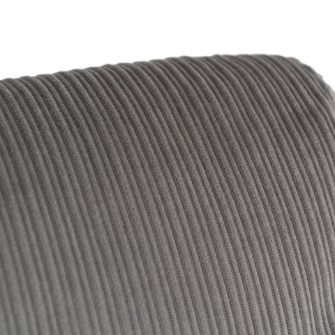 Fotel Rozkładany DANNY Szary Sztruksowy