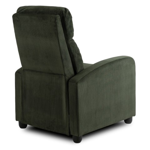 Fotel Rozkładany DANNY Zielony Sztruksowy