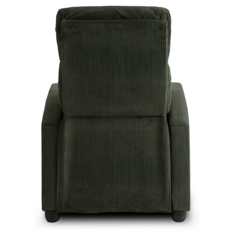 Fotel Rozkładany DANNY Zielony Sztruksowy