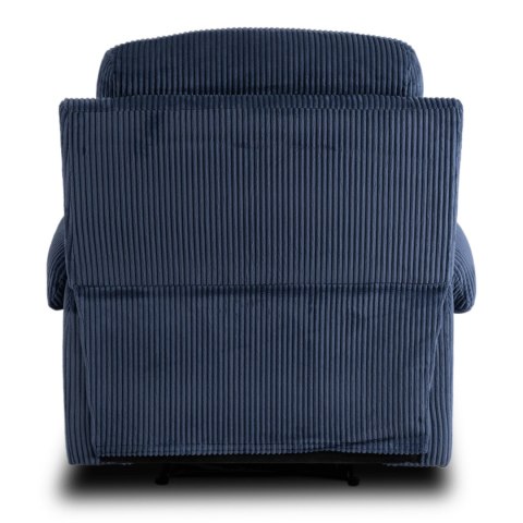 Fotel Rozkładany TORRES Granatowy Sztruksowy