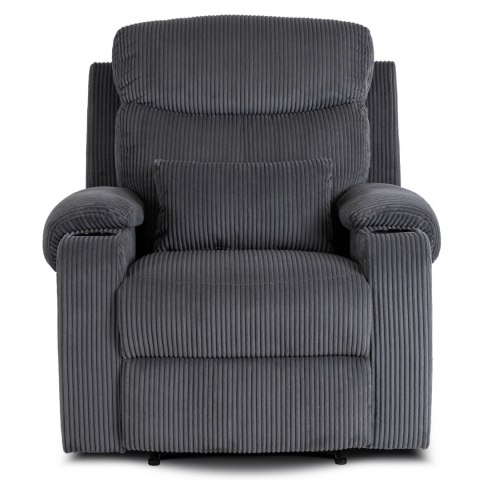 Fotel Rozkładany TORRES Szary Sztruksowy