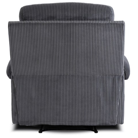 Fotel Rozkładany TORRES Szary Sztruksowy