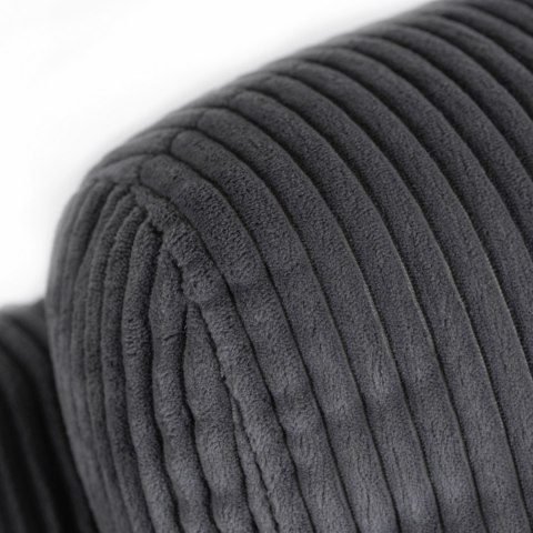 Fotel Rozkładany TORRES Szary Sztruksowy