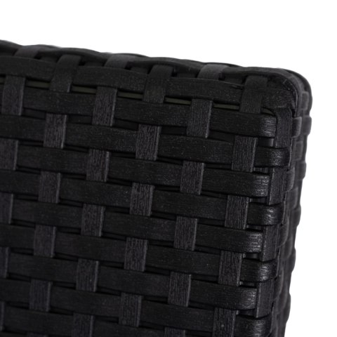Sofa Ogrodowa FLINT Technorattan Czarna