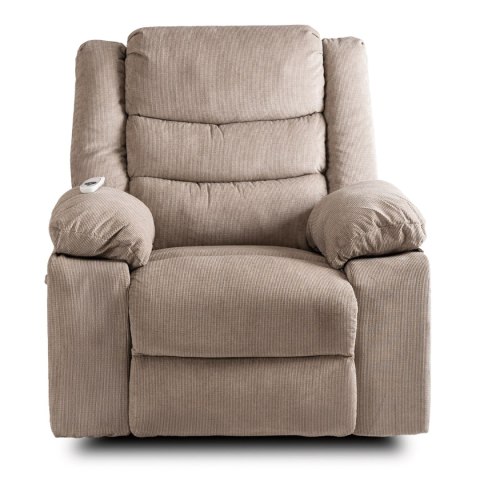 Fotel Masujący Elektrycznie Rozkładany JASPER Beżowy