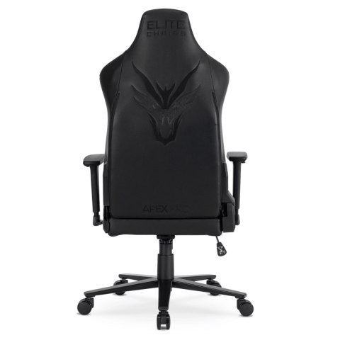 Fotel Gamingowy Obrotowy APEX Czarny Nowoczesny