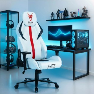 Fotel Gamingowy Obrotowy NEXON Biały Nowoczesny
