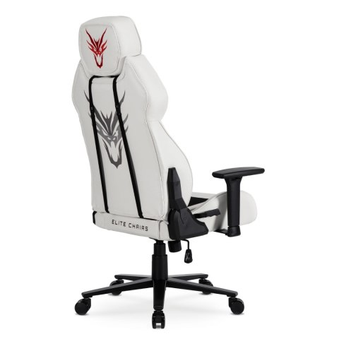 Fotel Gamingowy Obrotowy NEXON Biały Nowoczesny