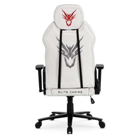 Fotel Gamingowy Obrotowy NEXON Biały Nowoczesny