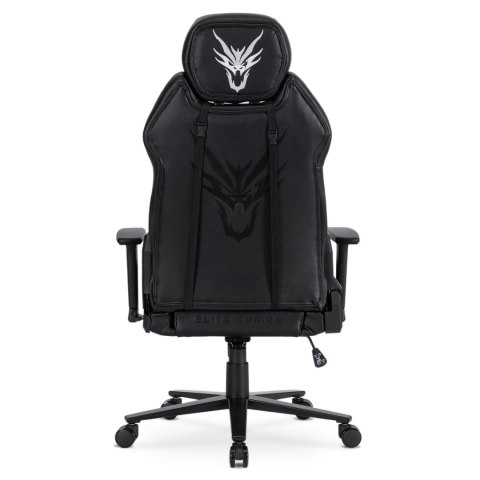 Fotel Gamingowy Obrotowy NEXON Czarny/Biały Nowoczesny