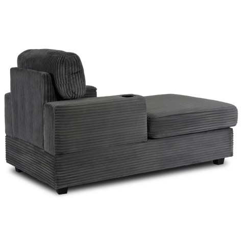 Fotel Wypoczynkowy NEO Szary Sztruksowy