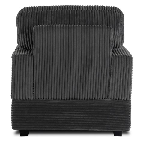 Fotel Wypoczynkowy NEO Szary Sztruksowy