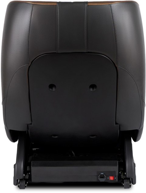 Fotel Masujący VX MAX Wypoczynkowy Brązowy Ekoskóra Nowoczesny Angielski