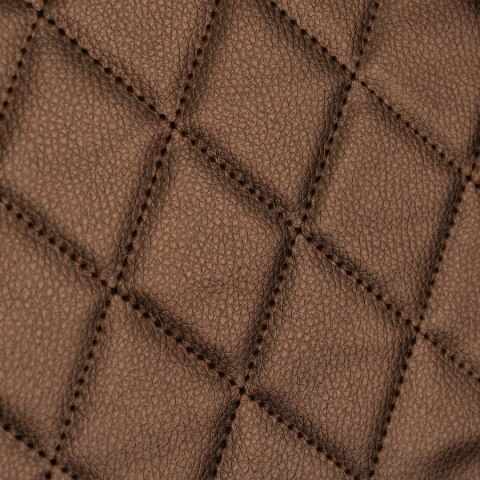 Fotel Masujący VX MAX Wypoczynkowy Brązowy Ekoskóra Nowoczesny Angielski