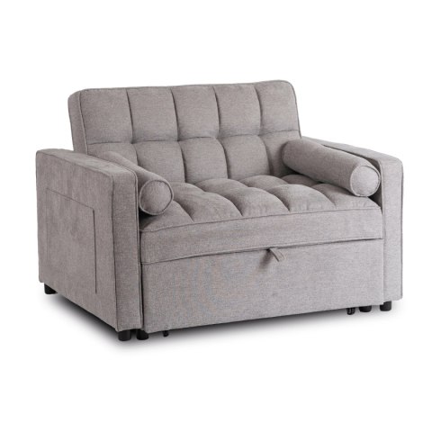 Fotel Rozkładany CORRA do Spania Szary