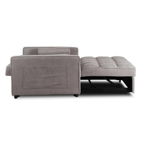 Fotel Rozkładany CORRA do Spania Szary